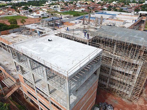 Concreto Construção do Fórum de Araguaína Concrenorte Pré-Moldados