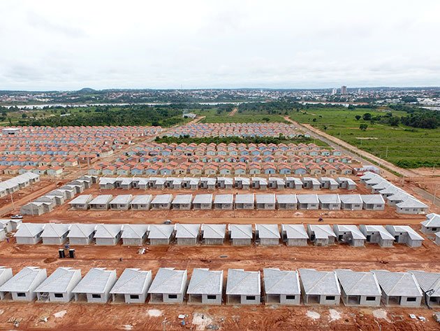 Concreto das Casas do Parque do Lago Concrenorte Pré-Moldados