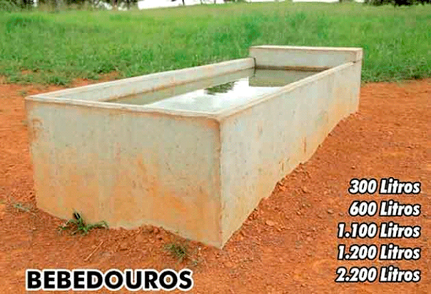 Bebedouros de Concreto 