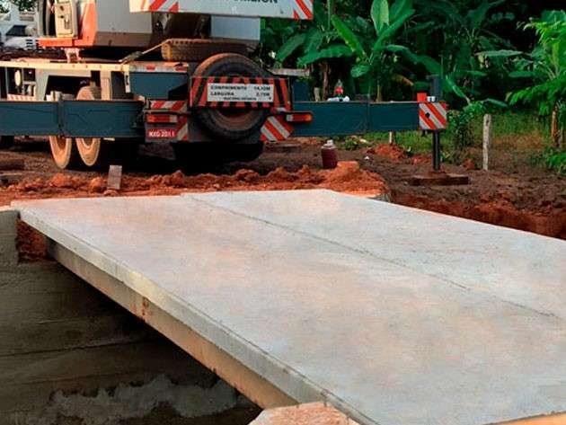 ponte rural de concreto 