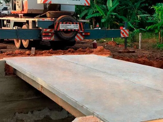 ponte rural de concreto 
