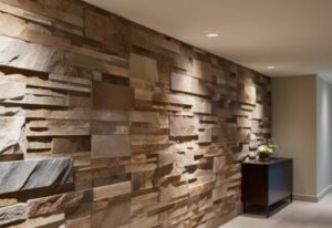 Tipos de revestimento de parede aplicados